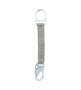 Rallonge d'anneau en D 1,5 pi en sangle rouge Protecta 3M