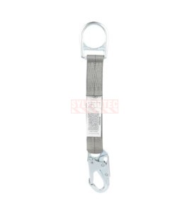 D-ring extension 1.5 ft red webbing Protecta 3M