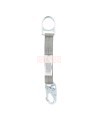 Rallonge d'anneau en D 1,5 pi en sangle rouge Protecta 3M