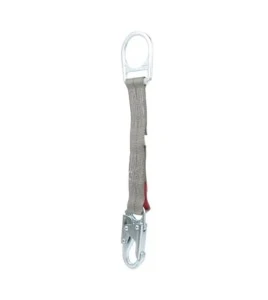 Rallonge d'anneau en D 1,5 pi en sangle rouge Protecta 3M