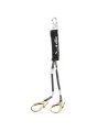 Hot Work Shock Absorbing Lanyard Protecta 3M 4 ft Double Leg Y Rebar Hook 1340186C