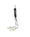 Hot Work Shock Absorbing Lanyard Protecta 3M 4 ft Double Leg Y Rebar Hook 1340186C