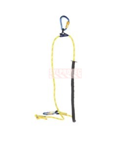 Longe de positionnement en corde reglable DBI-SALA 3M crochet aluminium 8 pi 1234071