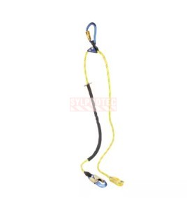 Longe de positionnement en corde reglable DBI-SALA 3M crochet aluminium 8 pi 1234071