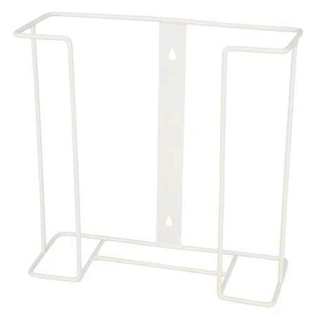 Double metal glove box holder, for wall mounting or table mounting.
