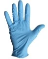 Gant ambidextre en nitrile sans poudre, 3.8 mils d’épaisseur approuvé par l'ACIA et l'AAC. Taille: petit (7) à XL (10)