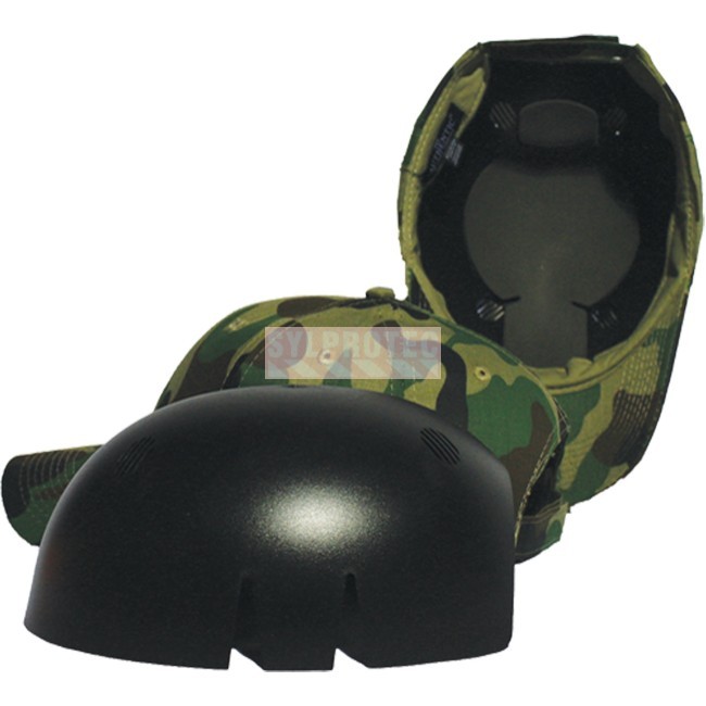 ERB navy blue baseball-style bump cap with ABS shell and cotton cap. Lightweight protection against bumps.