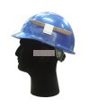 Pince adhésive à crayon pour casque de construction ou casque dur. Couleur blanche. Vendue à l’unité