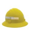High-visibility silver retroreflective adhesive tapes for Safety helmets, sold in packs of 7 strips per sheet