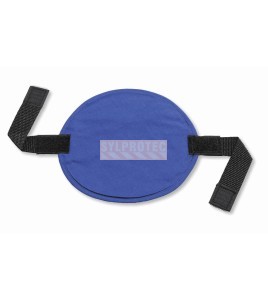 Tampon rafraîchissant pour casque de sécurité. Procure une sensation de fraîcheur pendant 4 heures.