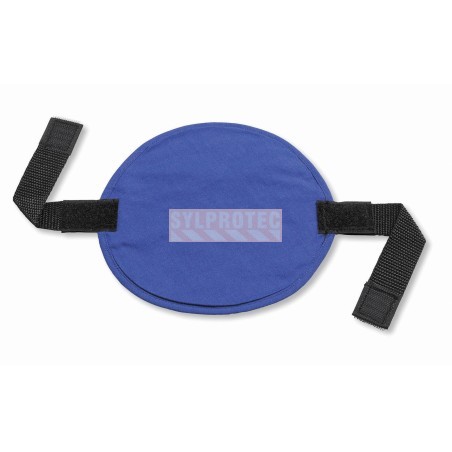 Tampon rafraîchissant pour casque de sécurité. Procure une sensation de fraîcheur pendant 4 heures.