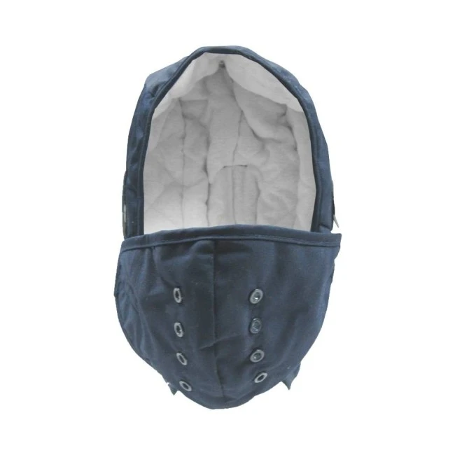 Sous-casque avec doublure hivernale avec embout buccal en poly/coton pour casque de construction, vendu à l’unité
