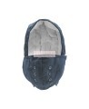 Sous-casque avec doublure hivernale avec embout buccal en poly/coton pour casque de construction, vendu à l’unité