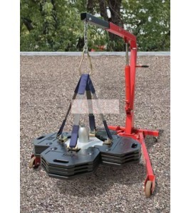 DBI-SALA 3M Freestanding Counterweight Rooftop Anchor 2100185