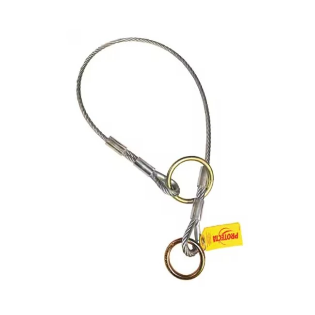 Protecta 3M Two-Ring Cable Anchor Adapter, galvanized steel