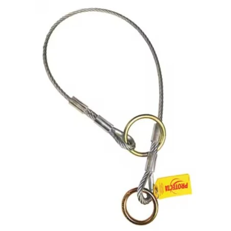 Protecta 3M Two-Ring Cable Anchor Adapter, galvanized steel