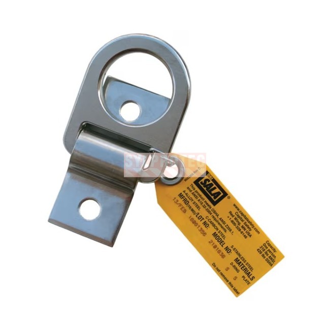 DBI-SALA 3M D-Ring Anchor Plate 2101638, zinc-plated steel