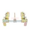 DBI-SALA 3M Rollgliss I-Beam Trolley 2103143C, yellow zinc
