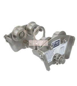 Chariot pour poutre en I Rollgliss DBI-SALA 3M 2103147, acier inoxydable