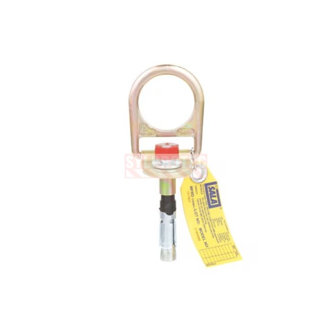 DBI-SALA 3M D-Ring Concrete Anchor 2104568, yellow zinc