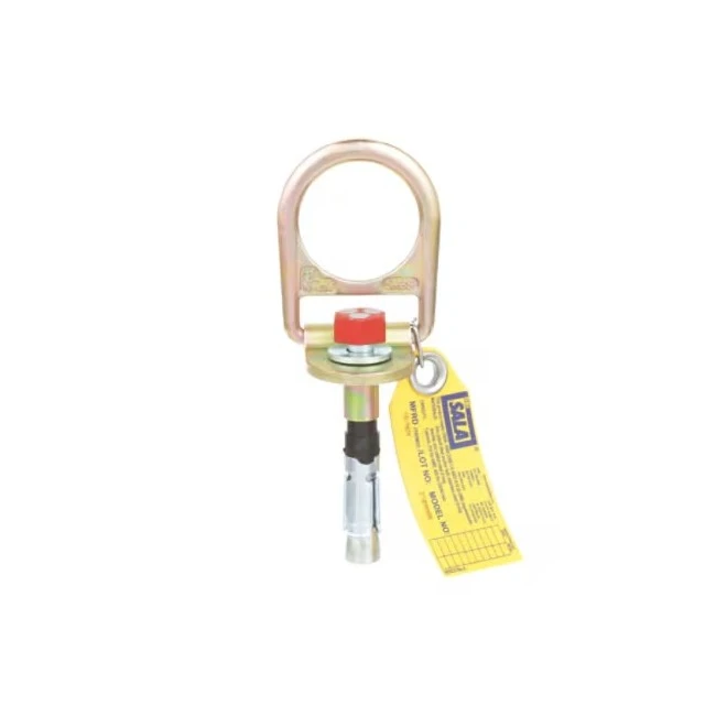DBI-SALA 3M D-Ring Concrete Anchor 2104568, yellow zinc