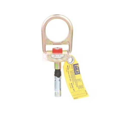 DBI-SALA 3M D-Ring Concrete Anchor 2104568, yellow zinc