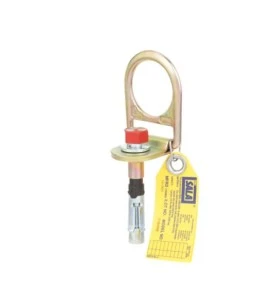 DBI-SALA 3M D-Ring Concrete Anchor 2104568, yellow zinc