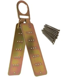 DBI-SALA 3M Reusable Hinged Roof Anchor, yellow zinc 2103676