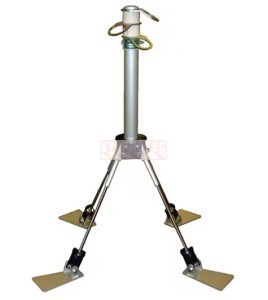 Ancrage de toit pivotant pour 3 personnes DBI-SALA 3M, bleu et argent 2103690