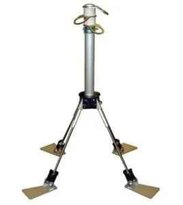 Ancrage de toit pivotant pour 3 personnes DBI-SALA 3M, bleu et argent 2103690
