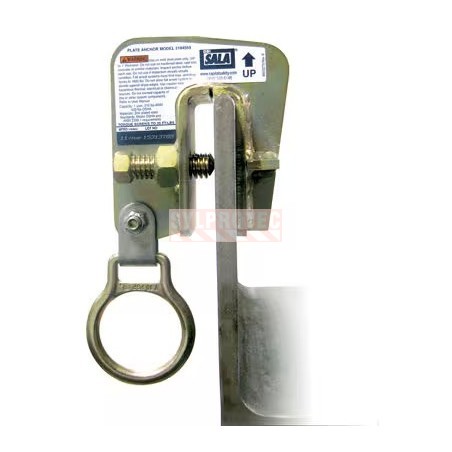 DBI-SALA 3M Steel Plate Anchor, yellow zinc 2104550