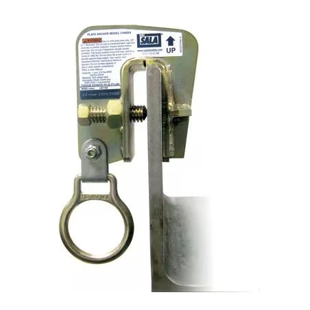 DBI-SALA 3M Steel Plate Anchor, yellow zinc 2104550