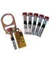 DBI-SALA 3M D-Ring Concrete Anchor, 5 extra bolts 2104561