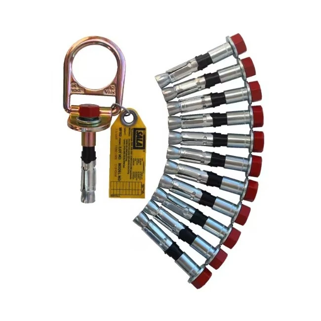 DBI-SALA 3M D-Ring Concrete Anchor, 11 extra bolts 2104562
