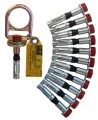 DBI-SALA 3M D-Ring Concrete Anchor, 11 extra bolts 2104562