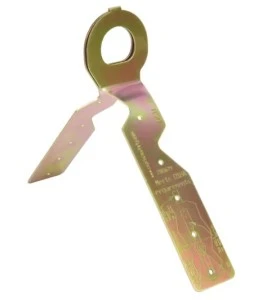 Protecta 3M Disposable Hinged Roof Anchor, yellow zinc (pack of 12) 2103680