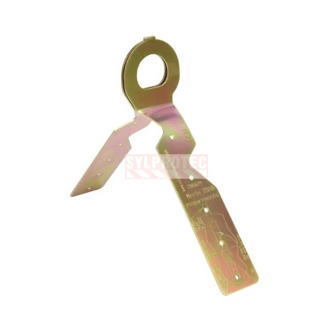 Ancrage de toit à charnière jetable Protecta 3M, zinc jaune (paquet de 12) 2103680
