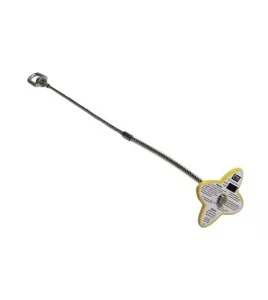 DBI-SALA 3M Drop Through Anchor Plate for concrete and steel, zinc-plated steel