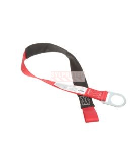 Protecta 3M Concrete Anchor Strap, polyester webbing, red