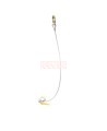 Adaptateur d'ancrage à double anneau en câble enduit de vinyle Protecta 3M, acier galvanisé