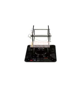 Ancrage de toit pivotant DBI-SALA 3M, petit CE, acier et aluminium, noir 2190071