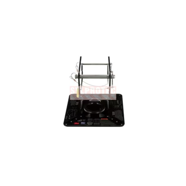 Ancrage de toit pivotant DBI-SALA 3M, petit CE, acier et aluminium, noir 2190071
