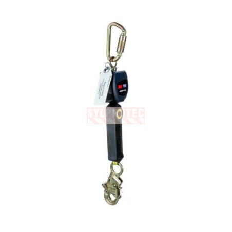Ligne de vie autoretractable Nano-Lok DBI-SALA 3M avec crochet d'ancrage, sangle 6 pi 3101245