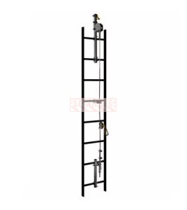 Instructions et étiquette de système de sécurité vertical à câble Lad-Saf DBI-SALA 3M 6100252