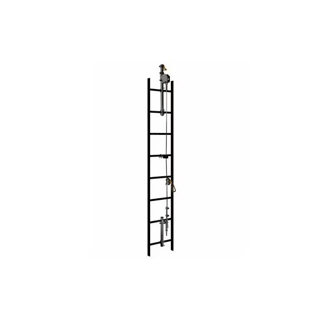 Lad-Saf DBI-SALA 3M vertical cable safety system instructions and label plate 6100252