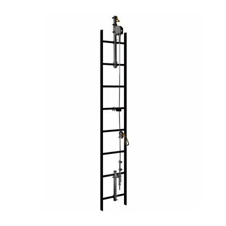 Lad-Saf DBI-SALA 3M vertical cable safety system instructions and label plate 6100252