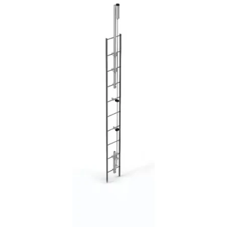 Lad-Saf DBI-SALA 3M intermediate cable guide for fixed ladder, galvanized or stainless steel