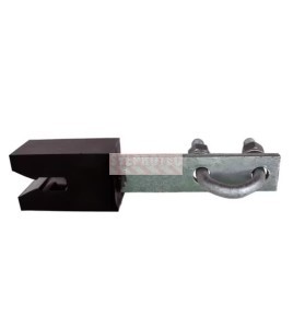 Lad-Saf DBI-SALA 3M intermediate cable guide 6100430 for steel pole, galvanized, 6.9 x 1.5 x 1.2 in