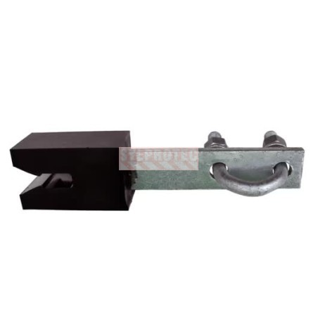 Guide de câble intermédiaire Lad-Saf DBI-SALA 3M 6100430 pour pylône d'acier, galvanisé, 6,9 x 1,5 x 1,2 po