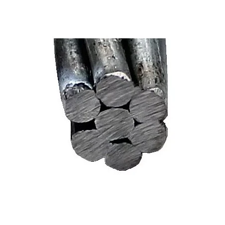 Lad-Saf DBI-SALA 3M 1 x 7 galvanized steel swaged cable for vertical lifeline, 9.5 mm